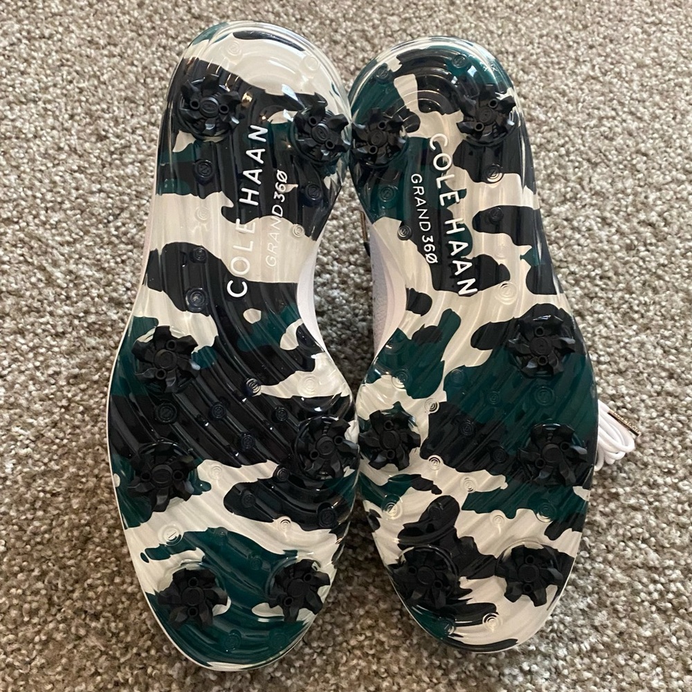 NWT PXG X Cole Haan Waterproof Tour Golf Shoes With Socks, Laces, and Shoe Bags - Picture 6 of 13
